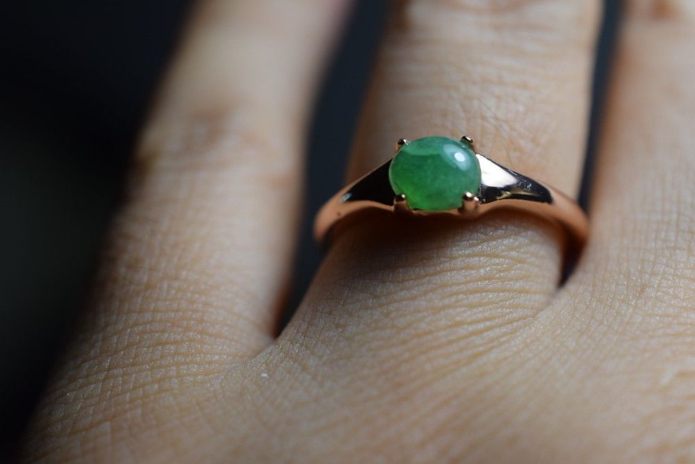 RS11-86 氷糯種 果緑 ミャンマー産A貨 本翡翠 ルース 硬玉 ジェダイト 