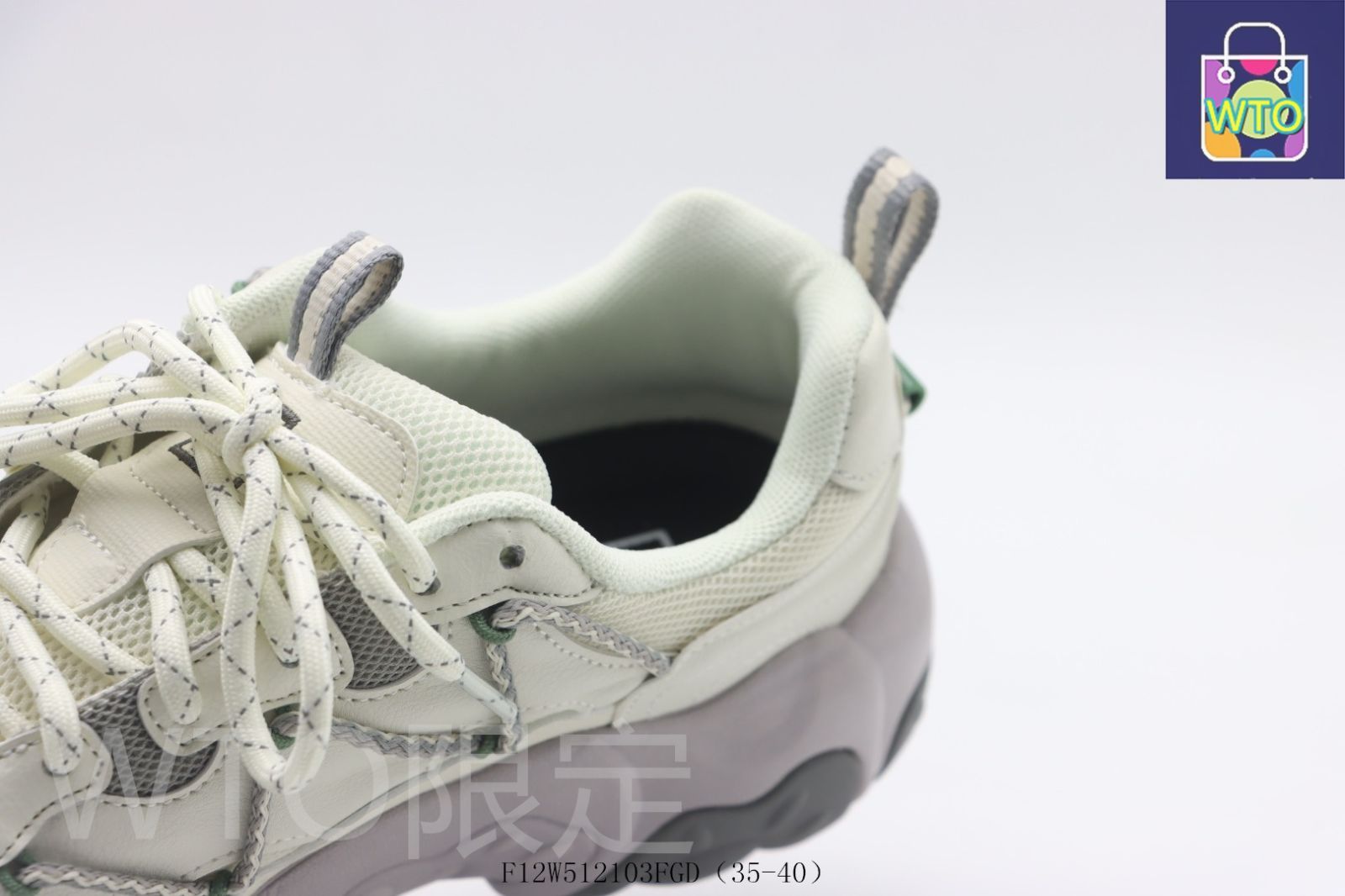  今日 フィラ ダッドシューズ 白紫 -WTO輸入2 スニーカー キッズシューズ