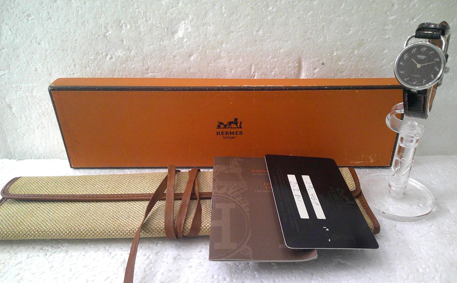 ☆動作品 美品 希少カラー HERMES エルメス アルソー ボルドー  