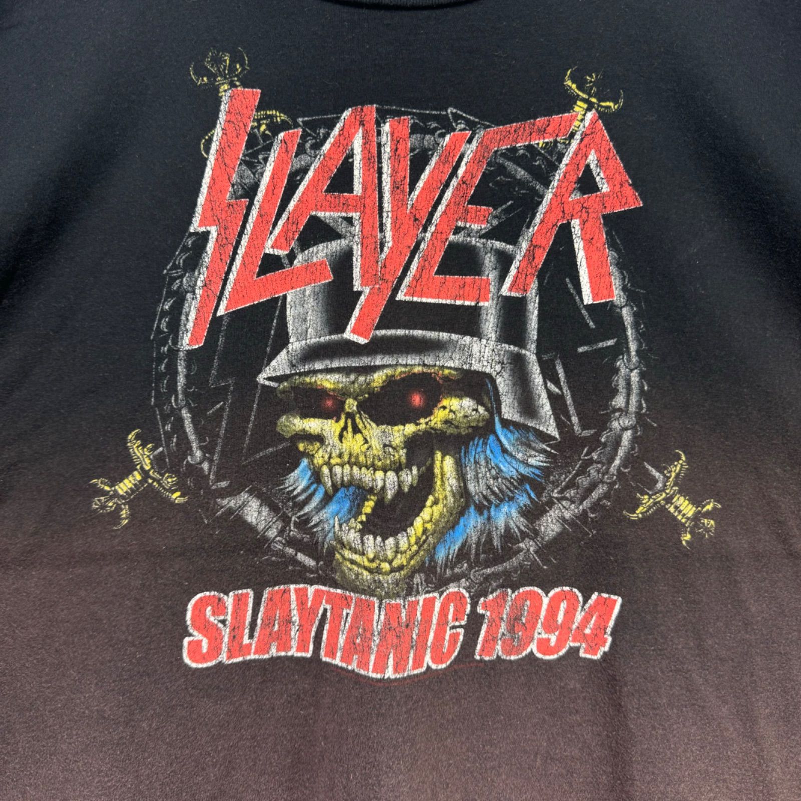 XXL SLAYER SLAYTANIC 1994 T-shirt Tee スレイヤー Tシャツ