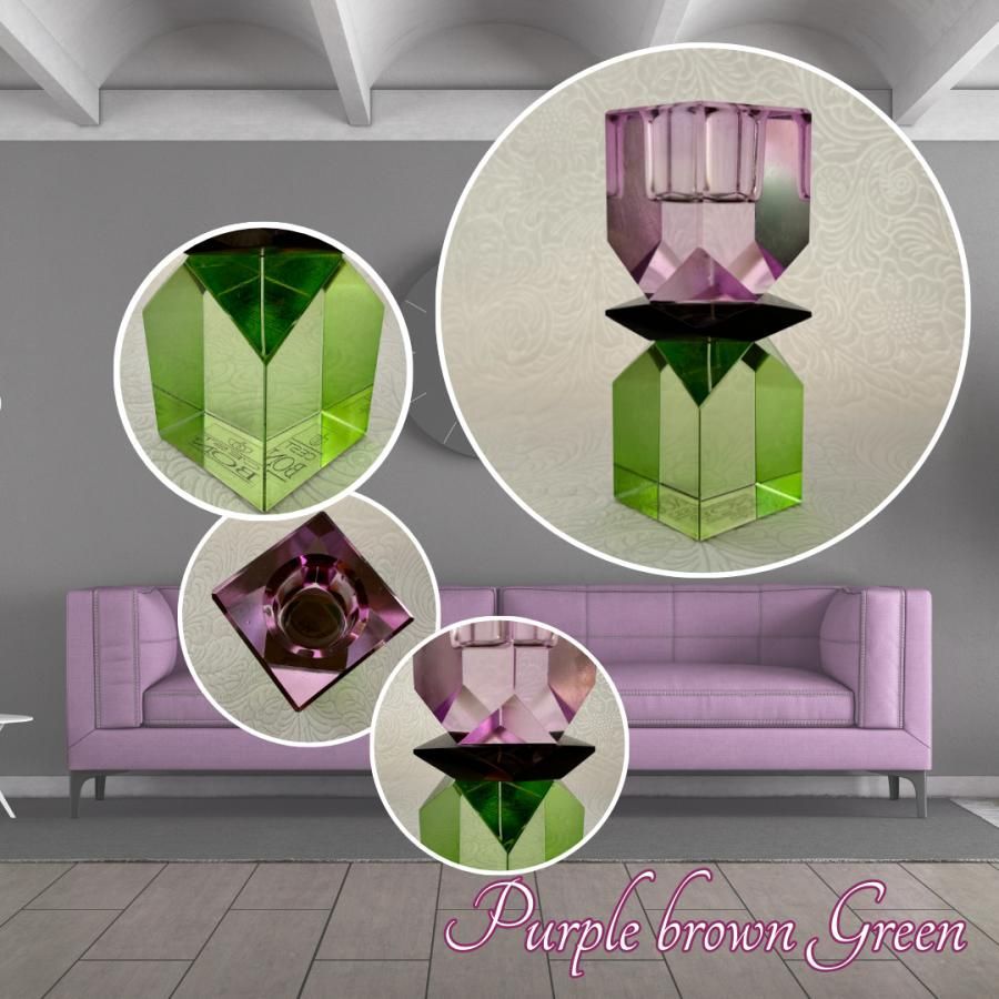 クリスタルキャンドルホルダー