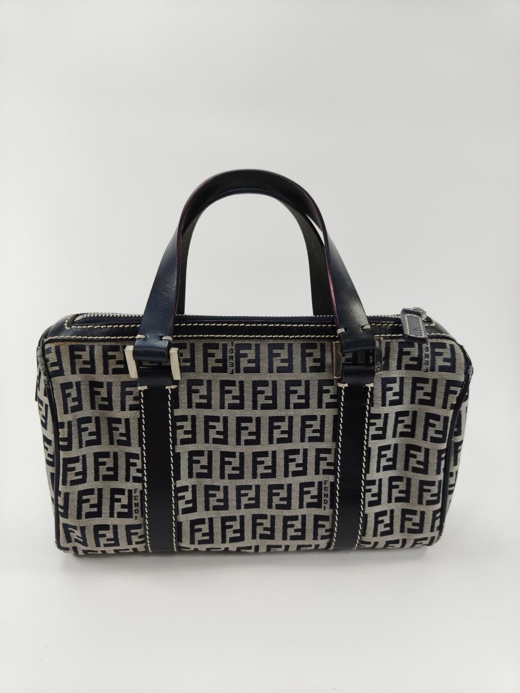 FENDI ズッカ ズッキーノ ハンドバッグ ミニボストンバッグ ロゴ FENDI ズッカ ズッキーノ ハンドバッグ ミニボストンバッグ ロゴ