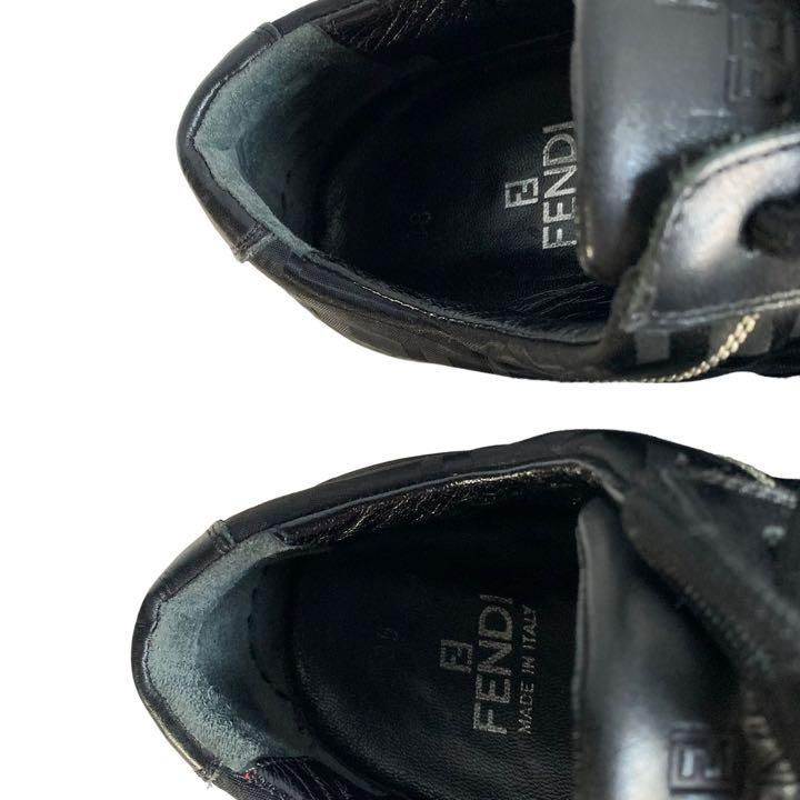 FENDI フェンディ ズッカ 靴 シューズ スニーカー レザー FENDI フェンディ ズッカ 靴 シューズ スニーカー レザー