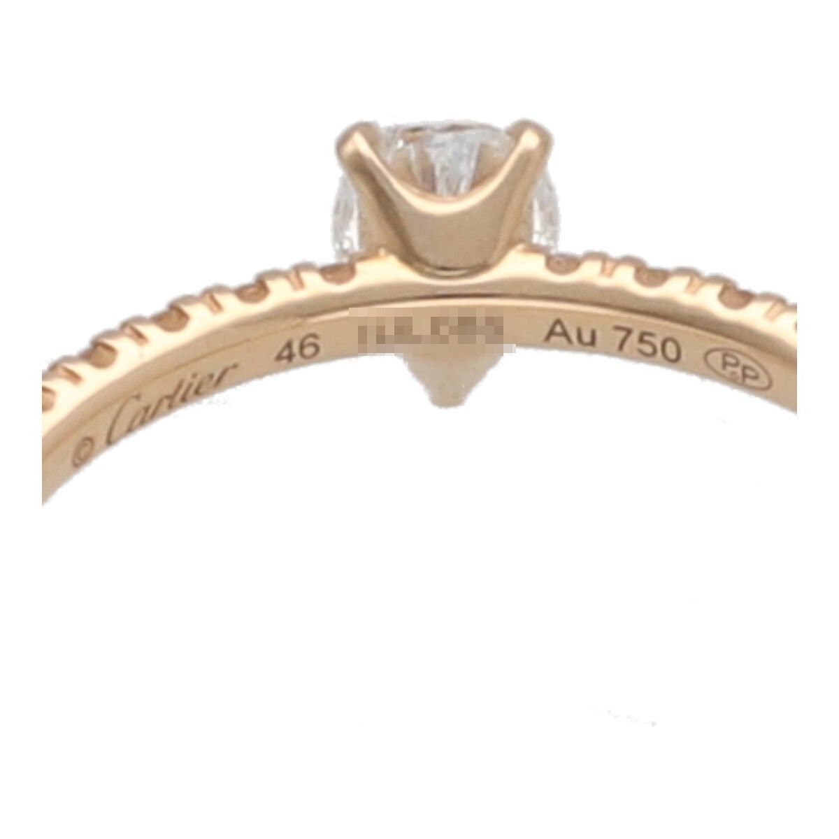 中古】 Cartier カルティエ エタンセル ドゥ カルティエ リング 46