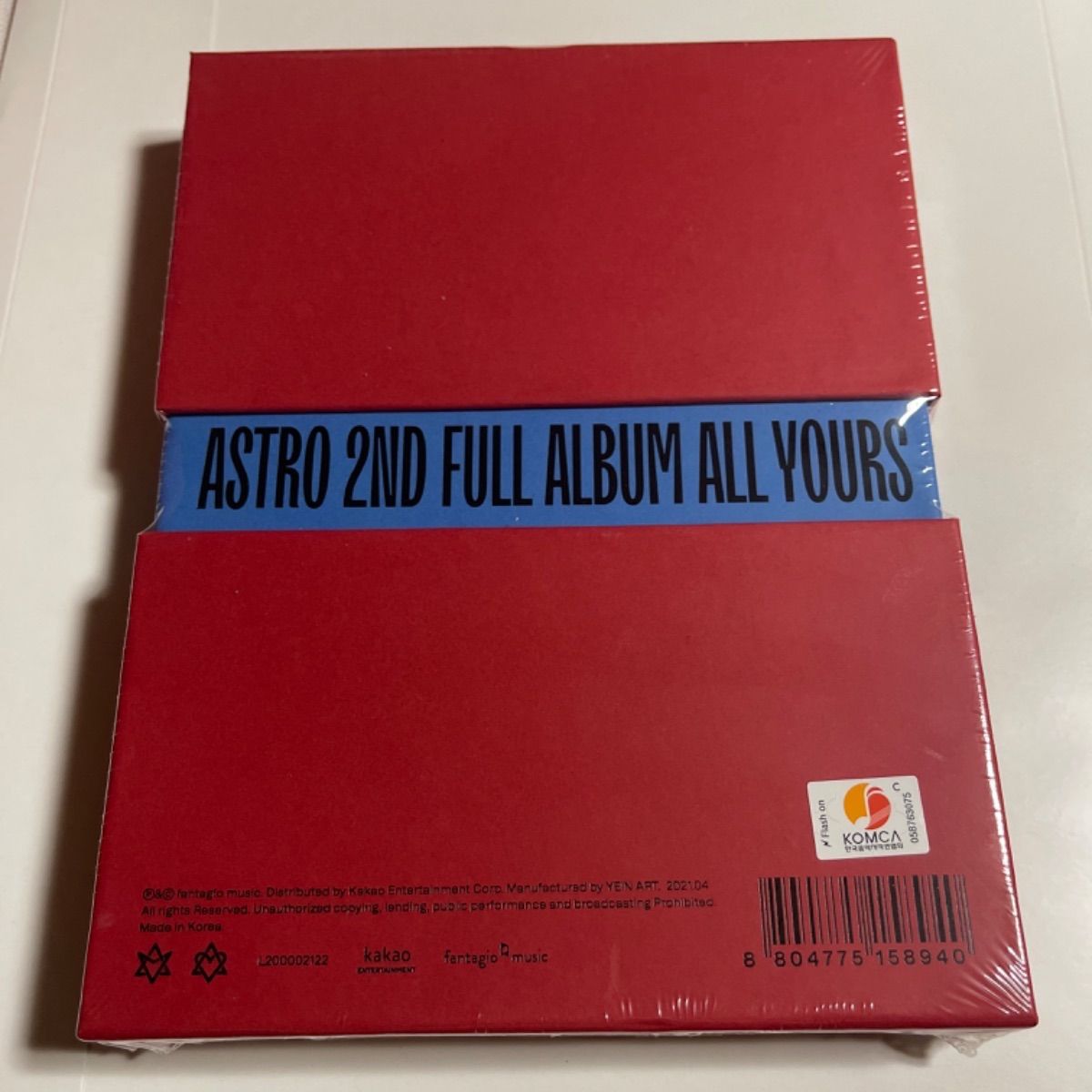 ASTRO 2ndアルバム All yours 新品未開封 3Ver ×2セット ASTRO - 2nd Album [All Yours]