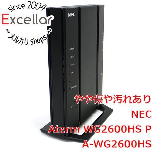 bn:10] NEC製 無線LANルーター Aterm WG2600HS PA-WG2600HS - メルカリ