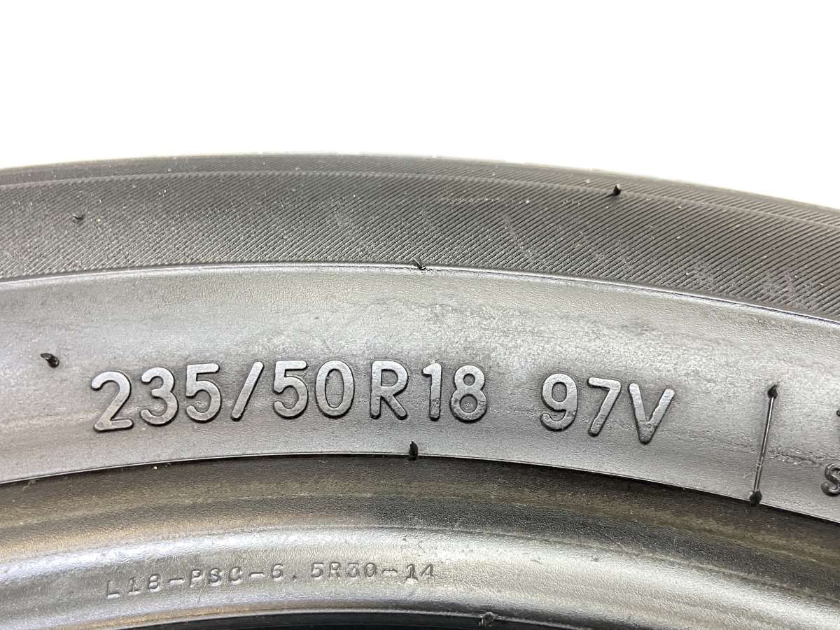 235/50R18 トーヨータイヤ トランパス R30 中古タイヤ サマータイヤ 4 