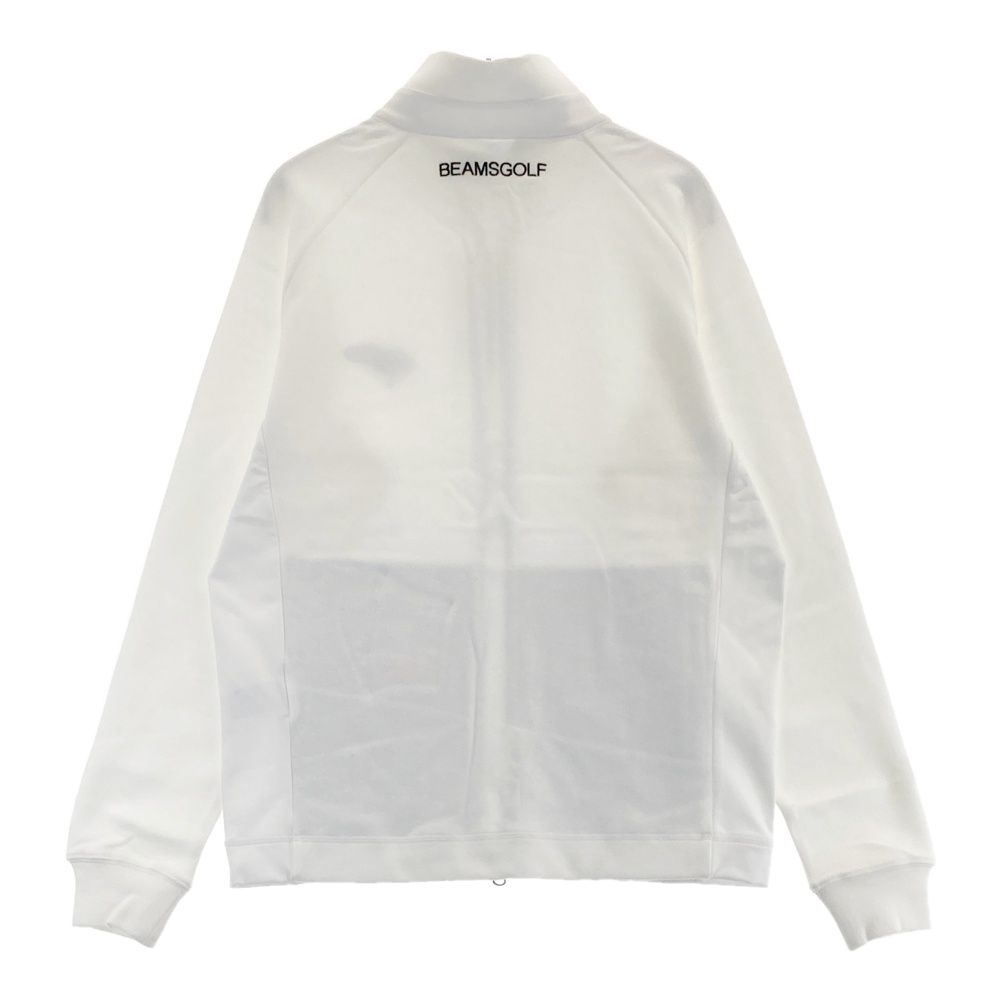 サイズ：S BEAMS GOLF ビームスゴルフ 82-13-0147-336 起毛 ジャケット  ホワイト系 [240101523791] ゴルフウェア メンズ ストスト