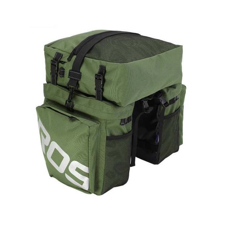 3 in 1 自転車 リアバッグ 自転車用 サイドバッグ 37L 自転車