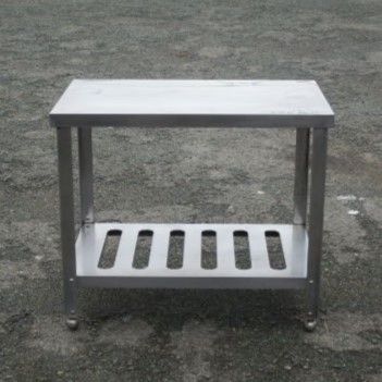 業務用 ステンレス 作業台 ガス台 W75 D45 H65cm 厨房 コンロ台 グリドル台