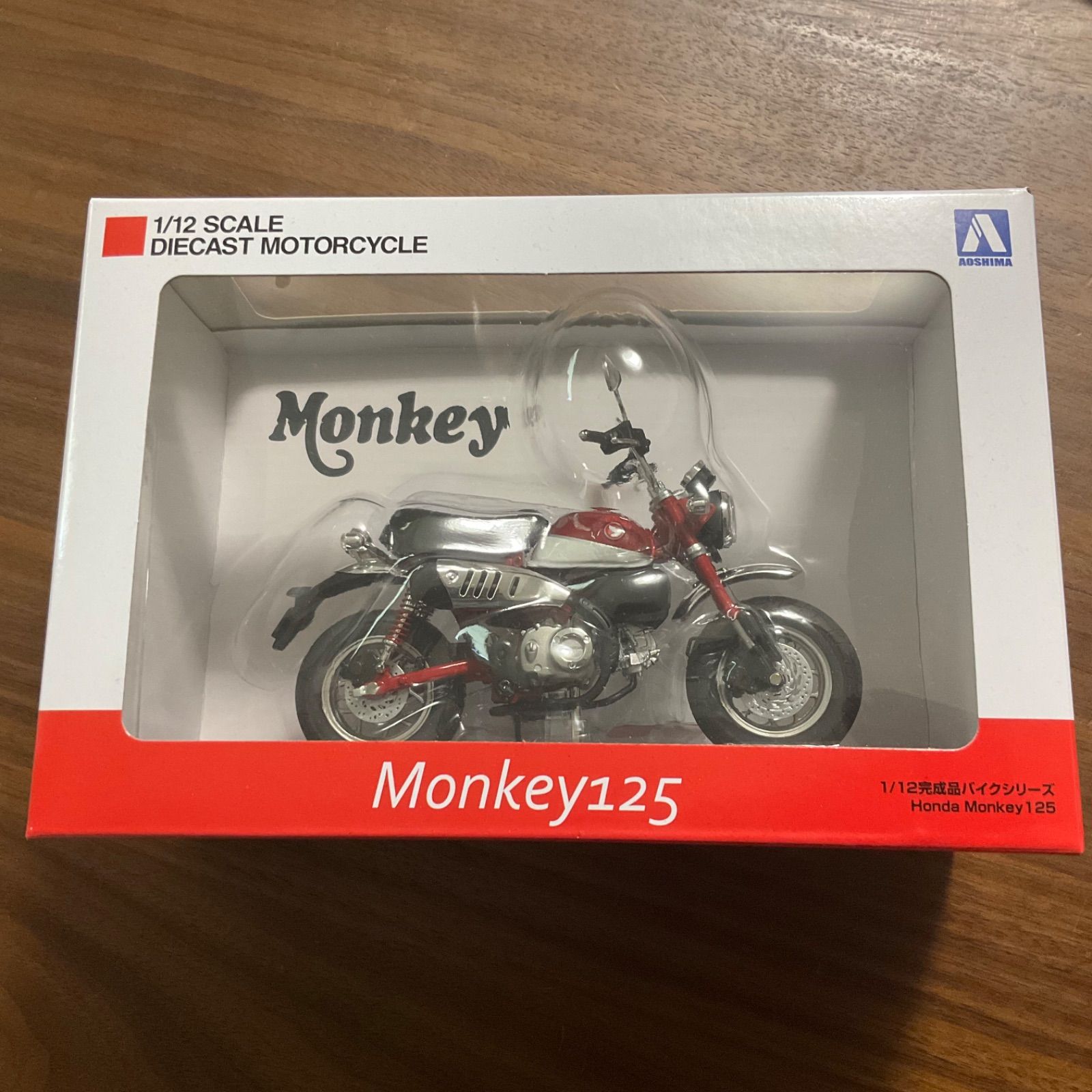 未開封 1/12 Honda Monkey125 パールネビュラレッド ホンダ モンキー スカイネット 完成品フィギュア 組み立て不要 - メルカリ