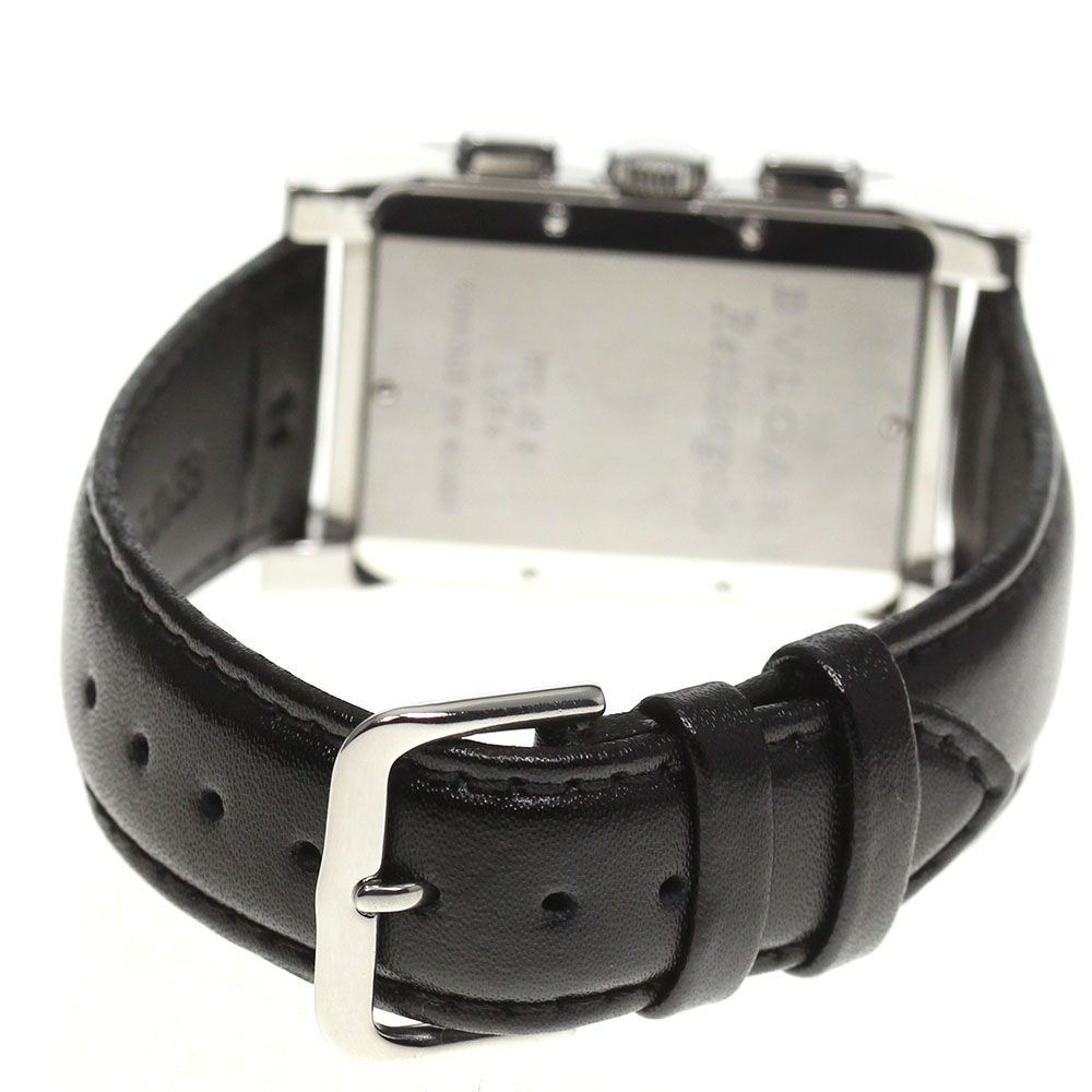 ブルガリ BVLGARI RTC49S レッタンゴロ クロノグラフ クォーツ メンズ