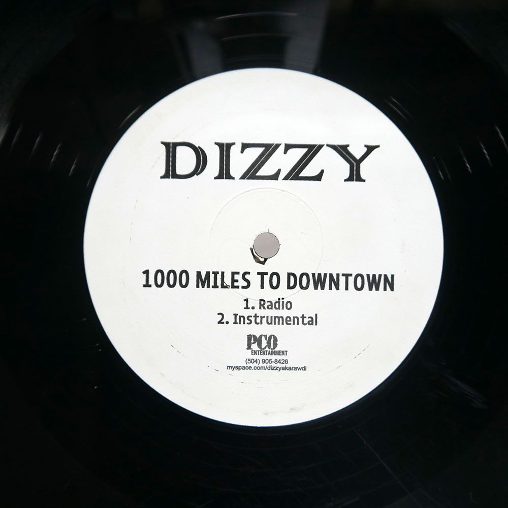 英 DIZZY/1000 MILES TO DOWNTOWN/NOT ON LABEL MOR13115 12 - メルカリ