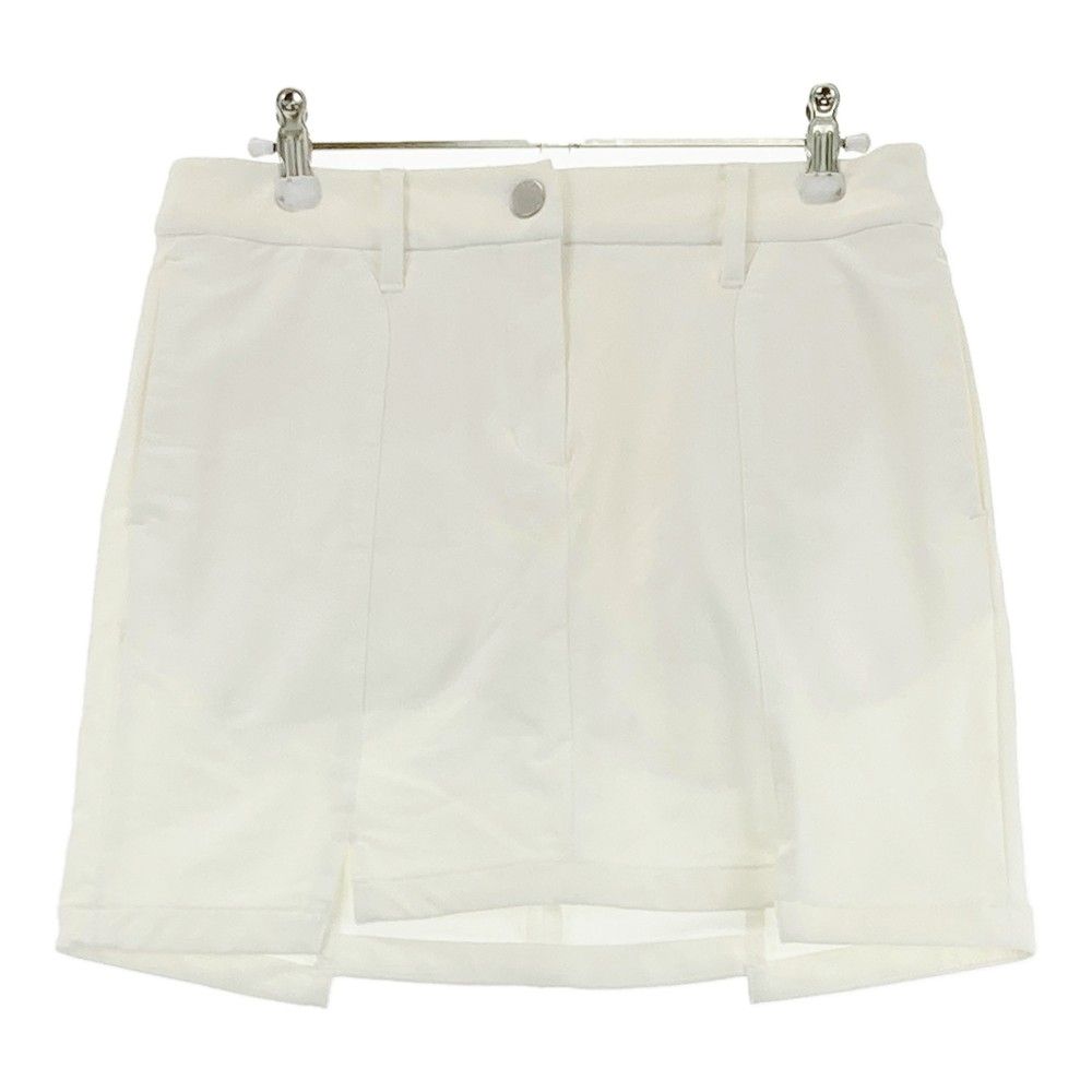 サイズ：M DESCENTE GOLF デサントゴルフ インナー付スカート ホワイト