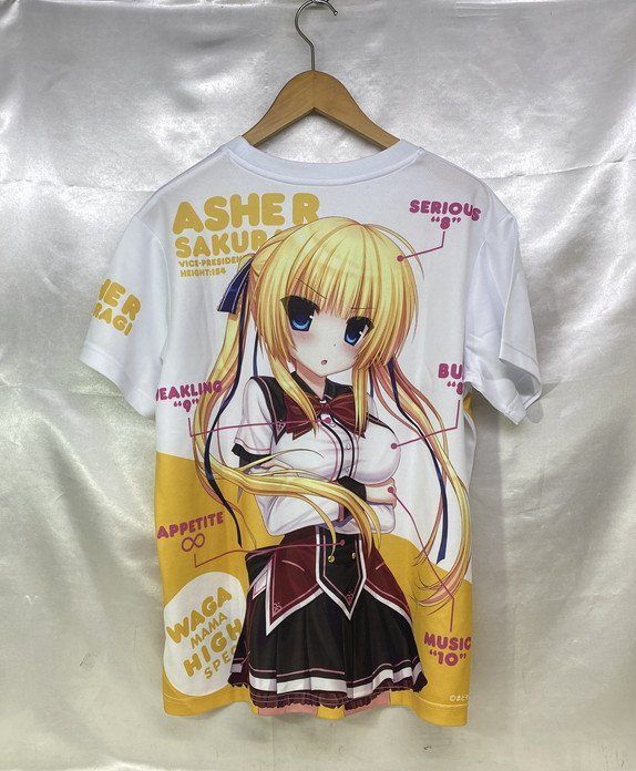新品未使用⭐︎匿名配送　未開封　レア　石野卓球　アシッドハウス　Tシャツ　白　M ワガママハイスペック フルグラフィックTシャツ 兎亜 アーシェ