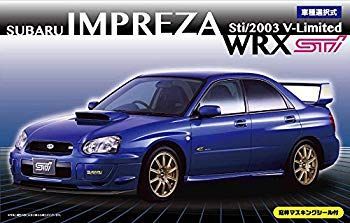 【中古】フジミ模型 1/24 インチアップシリーズ No.103 スバル インプレッサ WRX Sti/2003 V-Limited プラモデル ID103 w17b8b5