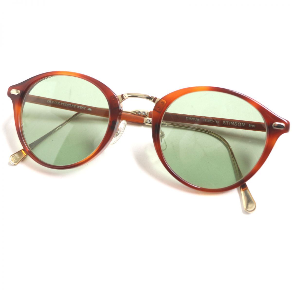 美品▽OLIVER PEOPLES WEST オリバーピープル OP-505 STINSON