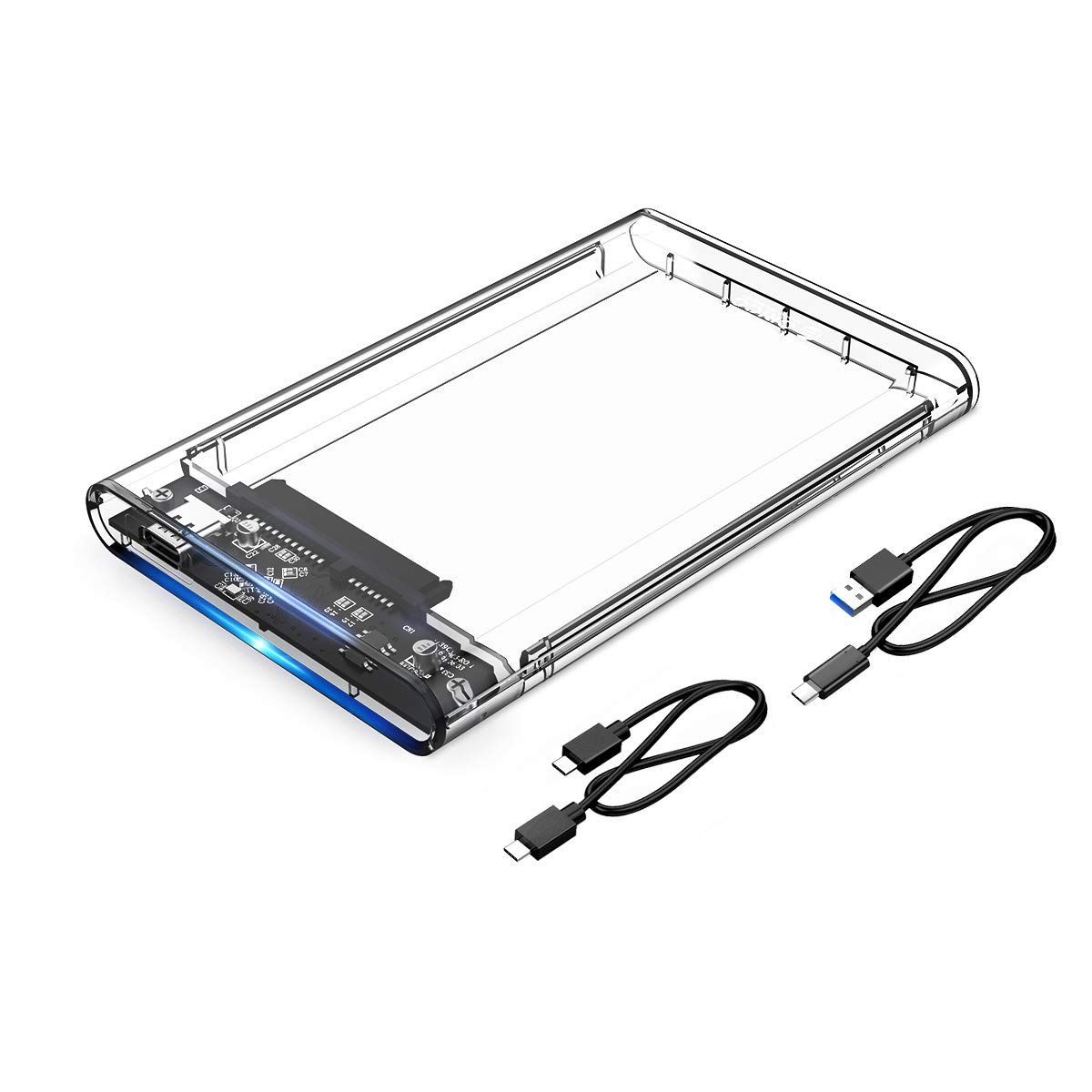 2.5インチ ORICO製 新品HDDケース・ケーブル