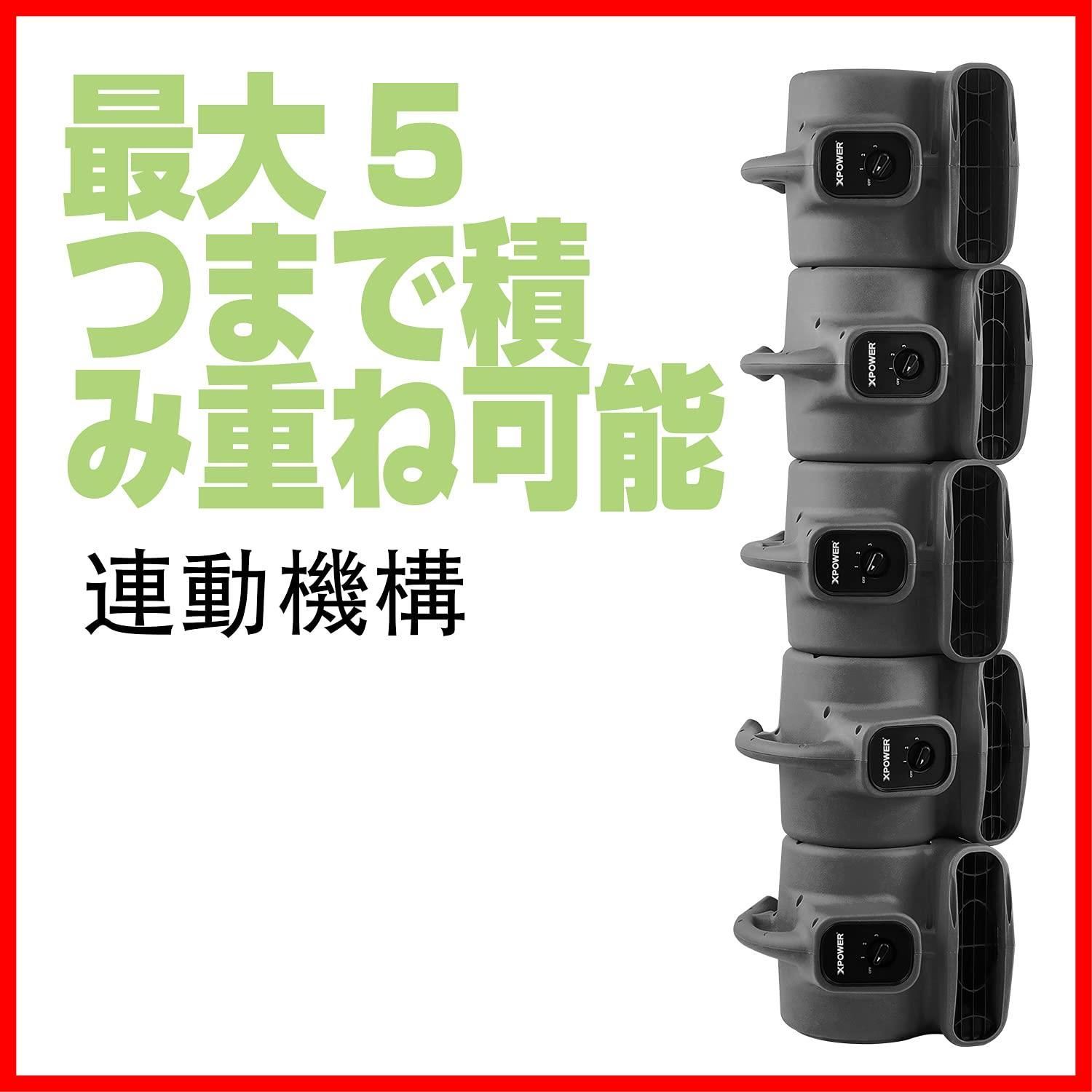 80 Aミニマイティエアムーバーフロアファンドライヤーユーティリティブロワー外部アウトレットプラグ付き屋外芝生ファン