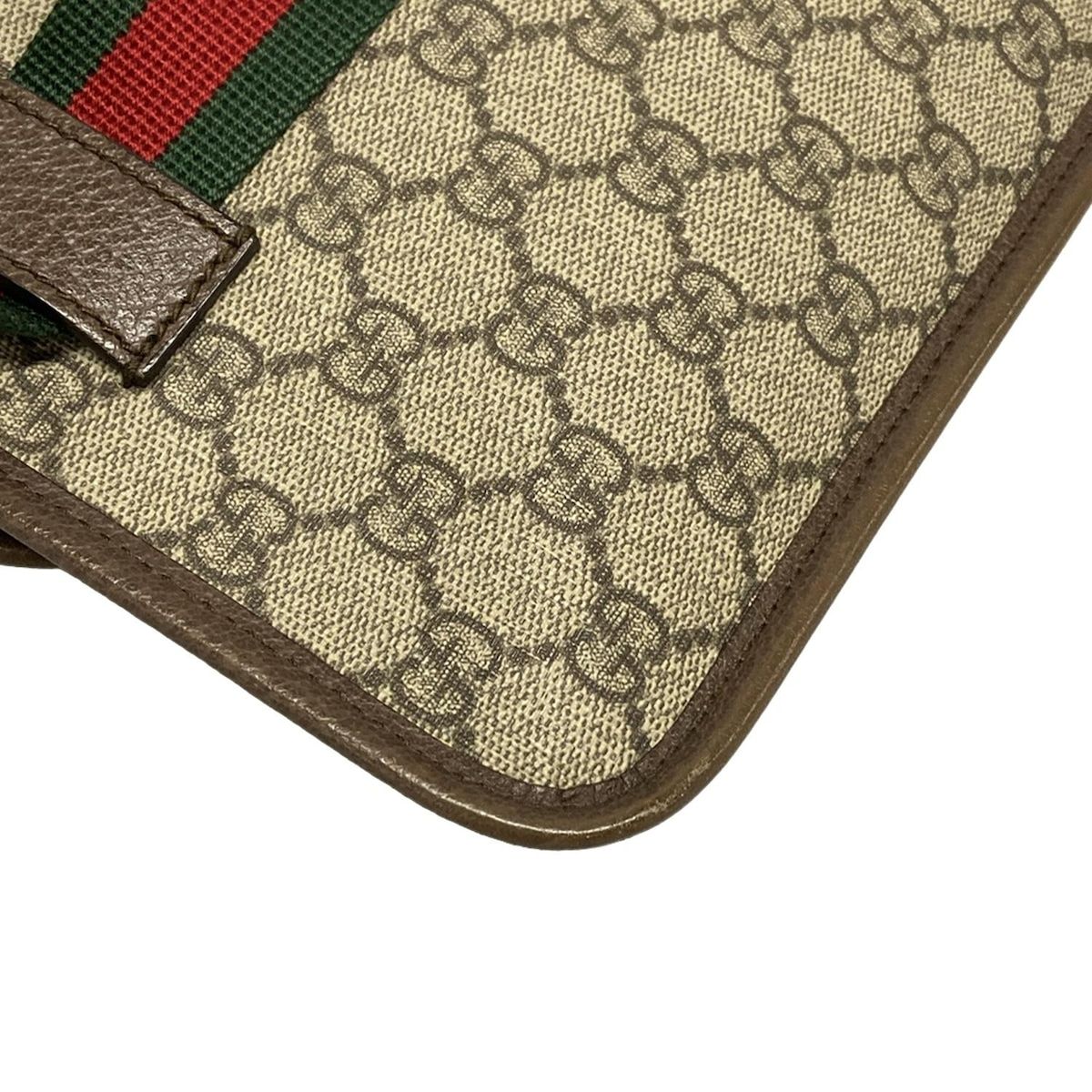 ベージュ×ブラウン×マルチ レザー