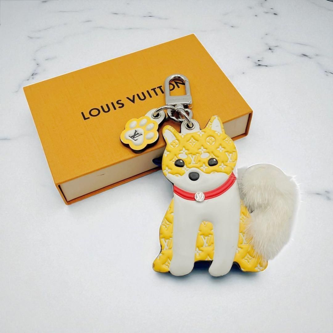 ルイヴィトン ポルトクレ LVシバ モノグラム チャーム