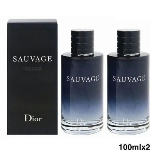 新品 2本 DIOR ディオール ソヴァージュ オードトワレ EDT 香水 100mlx2
