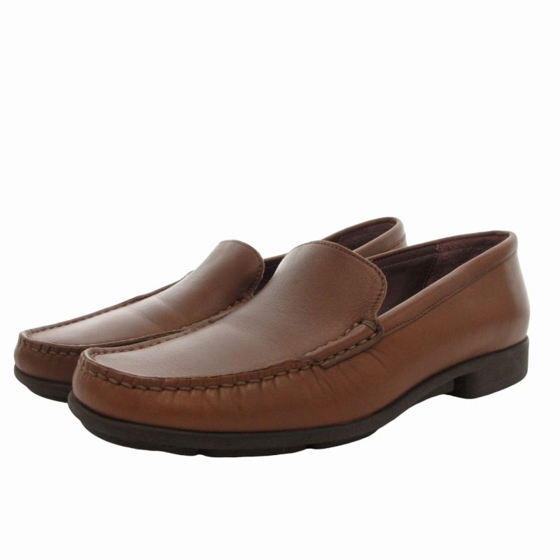 BALLY★本革ローファー★35.5★22.5★E★数回使用★ランクA バリー BALLY ローファー スリッポン 革靴 レザー 35.5 22.5