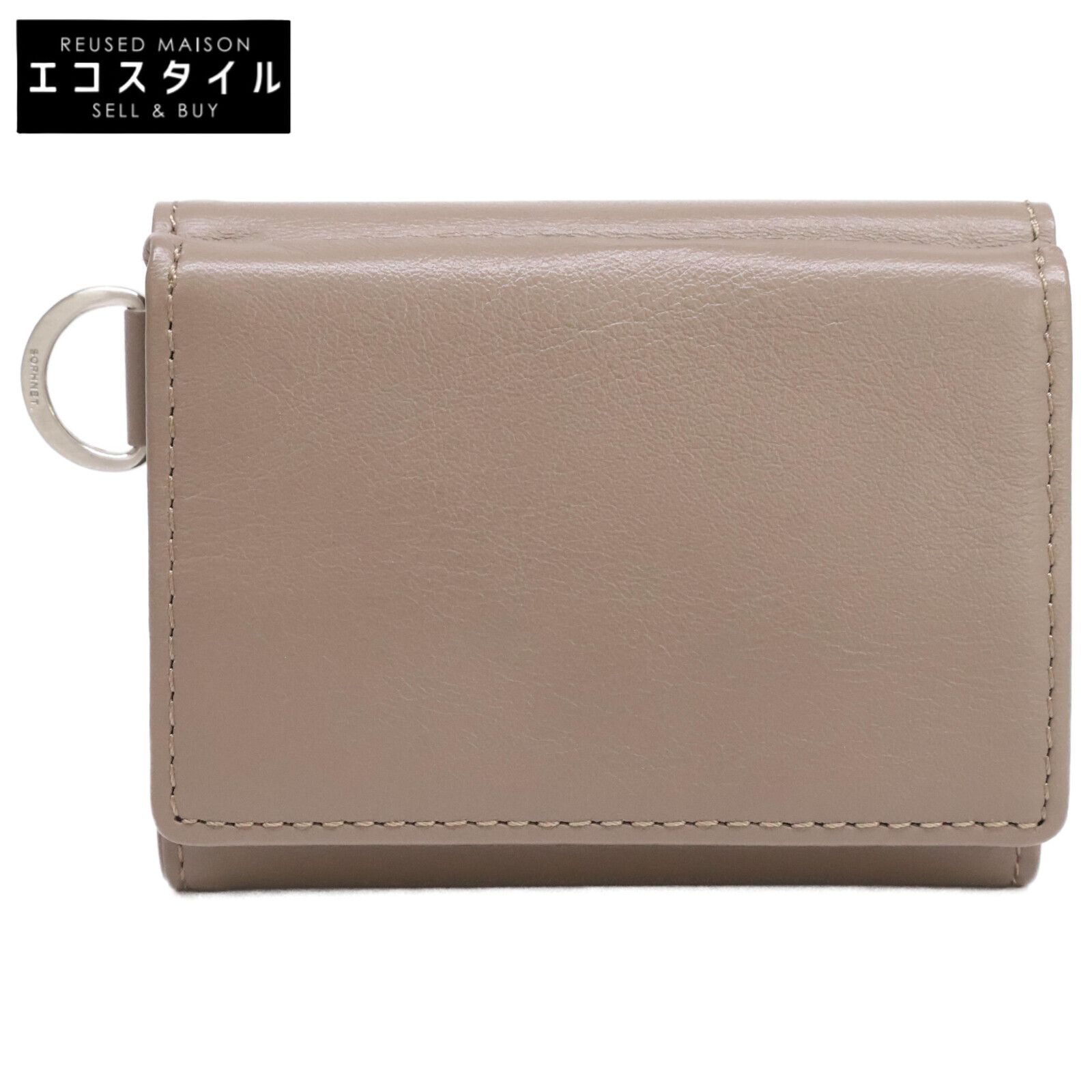SOPHNET. ソフネット 【新品同様】SOPH-242089 LEATHER SMALL WALLET  