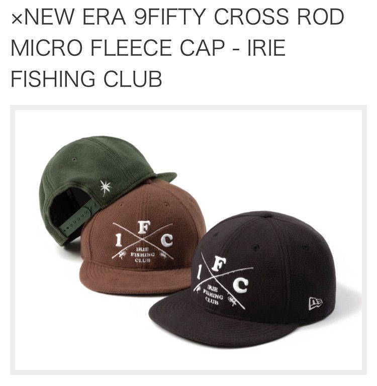 IFC アイリーフィッシングクラブ　ニューエラコラボキャップ！！ 釣りフェスティバル2023限定アイテム】-I.F.C NEWERA CAP