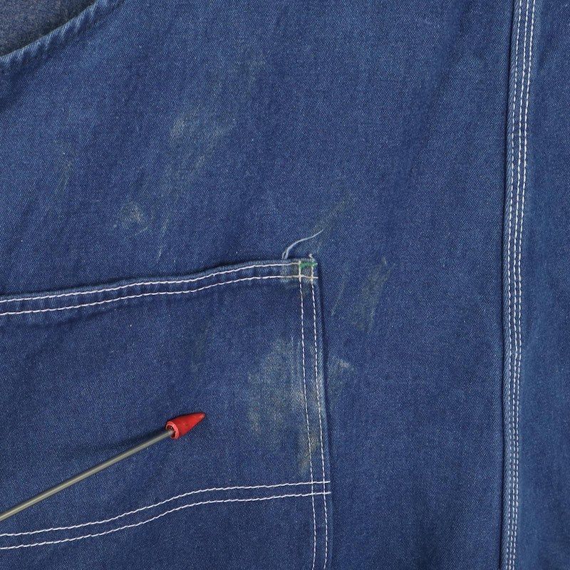 デニムオーバーオール メンズW50