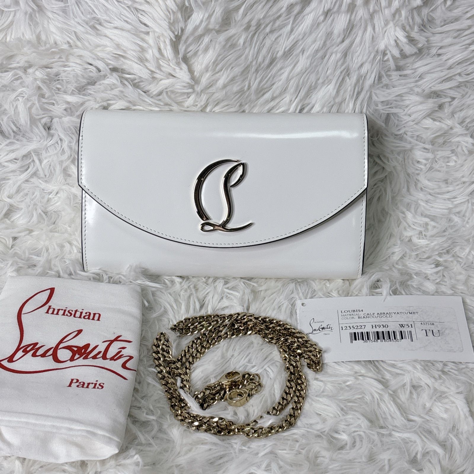 新品未使用 Christian Louboutin クリスチャンルブタン ホワイト 新品未使用 Christian Louboutin クリスチャンルブタン ホワイト