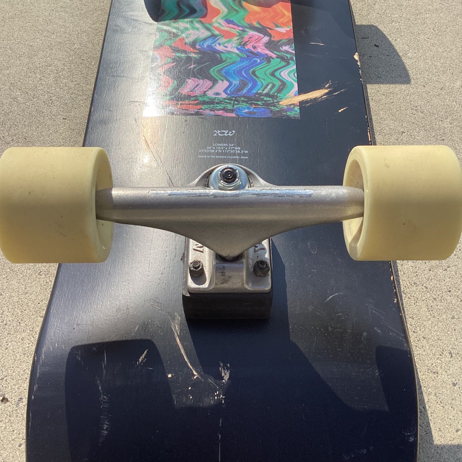 USED] YOW ヤウ ロング スケートボード コンプリート 34.0 inch LOWERS