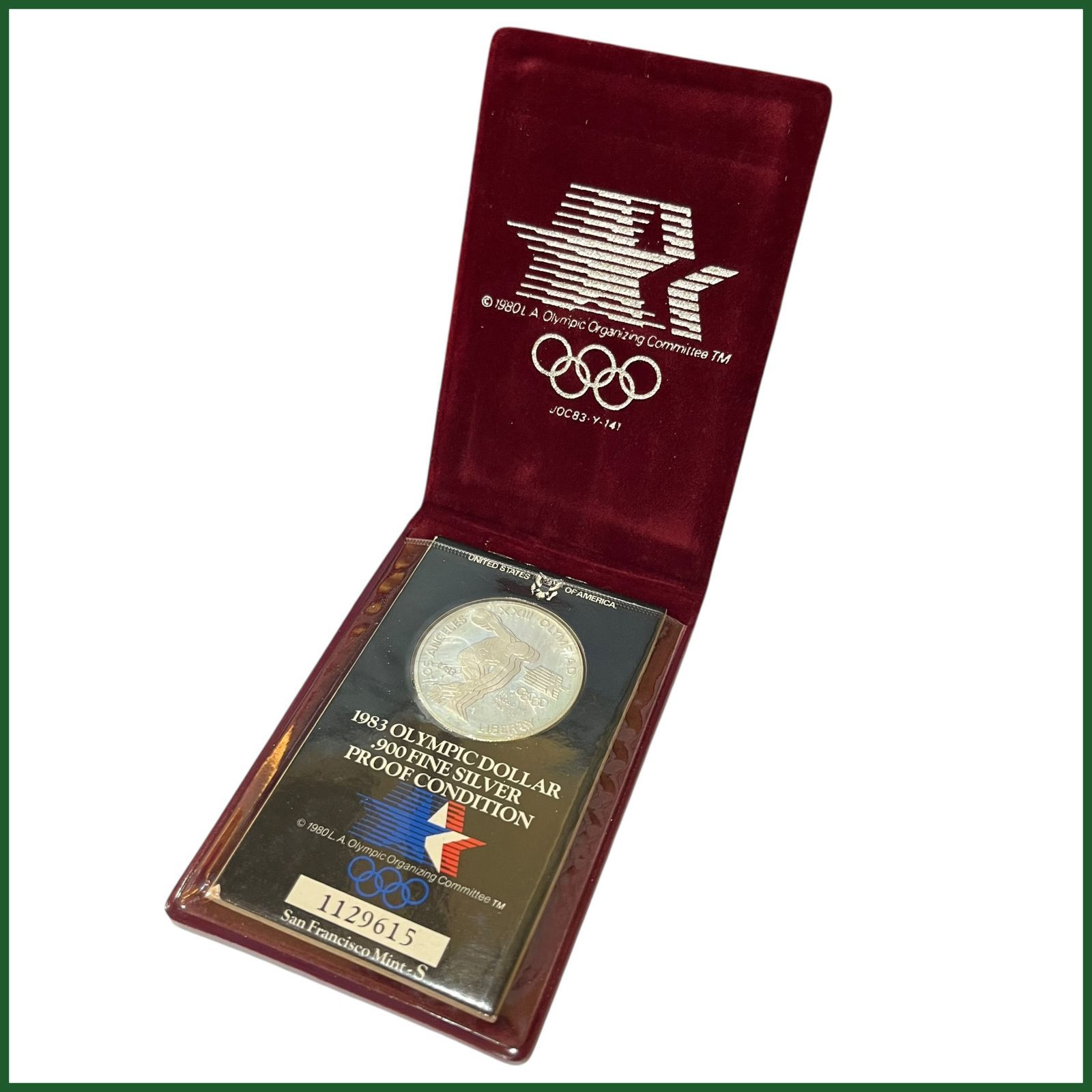 保管品 ○1983年 ロサンゼルス オリンピック○ ロス五輪 1ドル