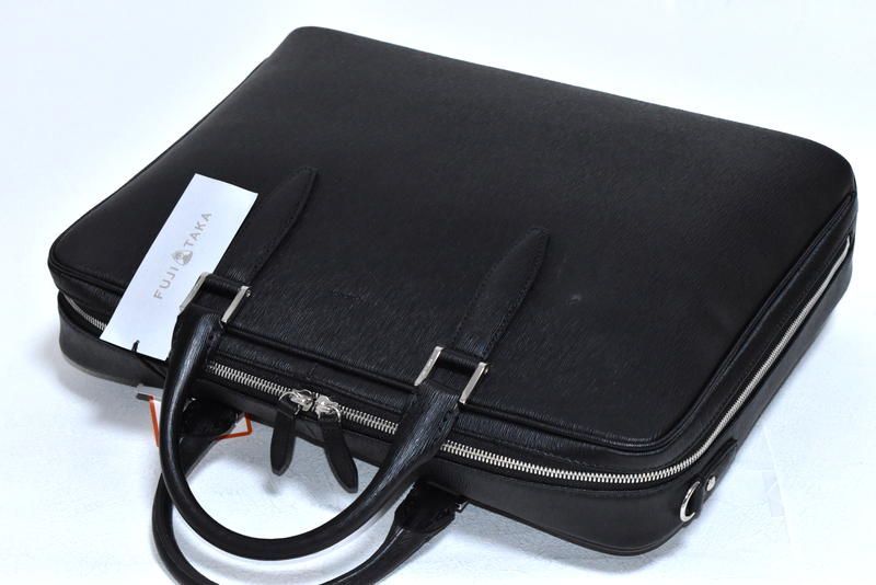 新品 FUJITAKA ニュージェード レザービジネスバッグ A4サイズ