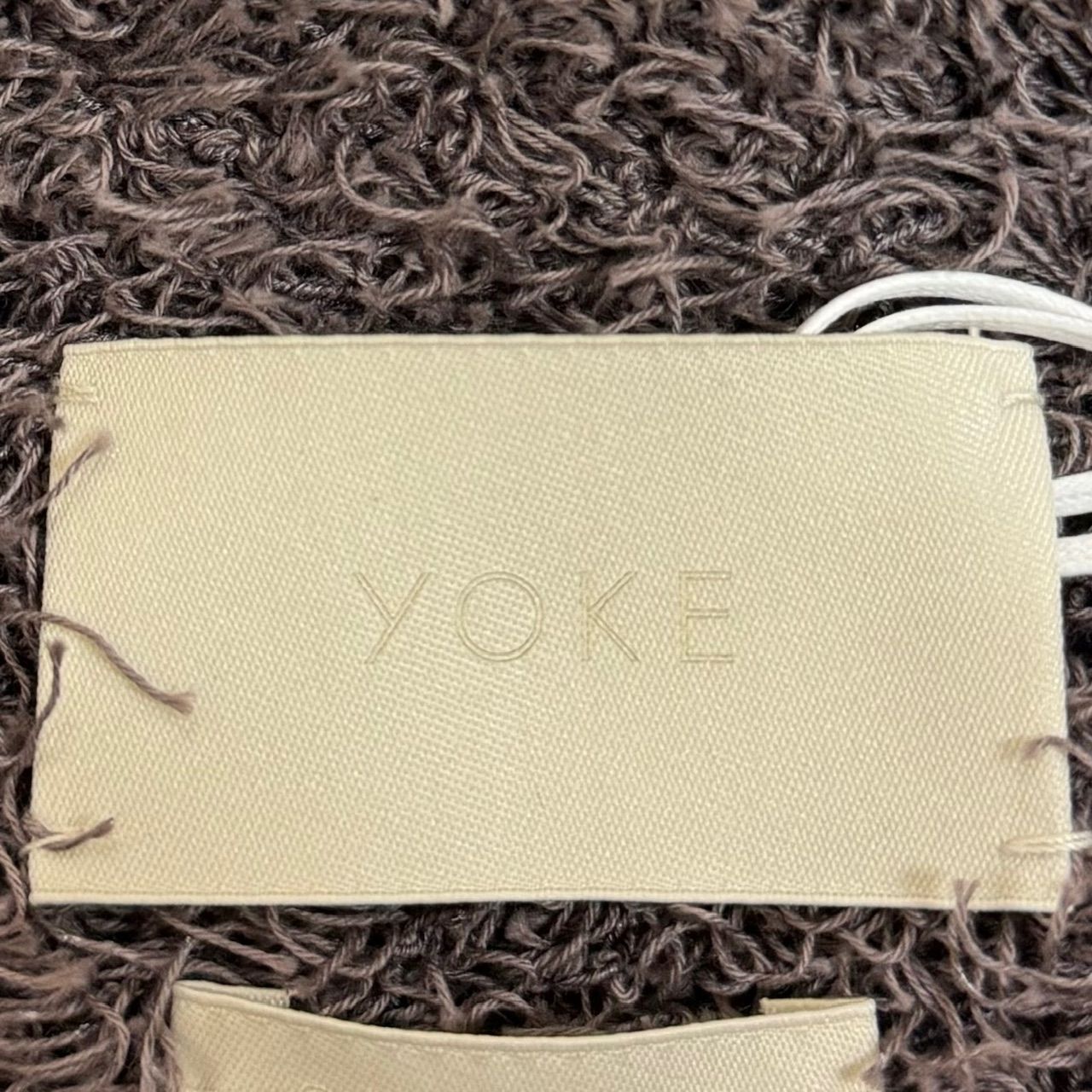 定価41800円 新品 YOKE 22SS BUSHY COTTON CARDIGAN ブッシー