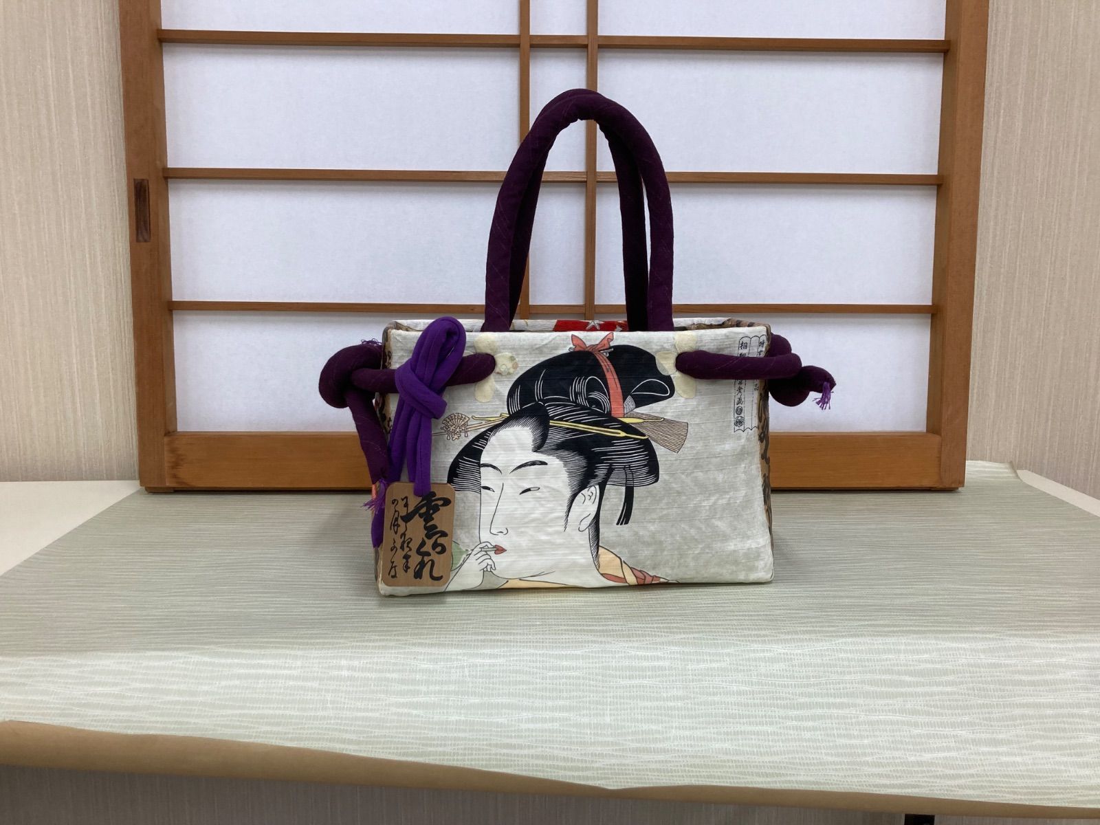 真作】//蔦谷龍岬/朝陽/山水図/桐共箱付/布袋屋掛軸HJ-103