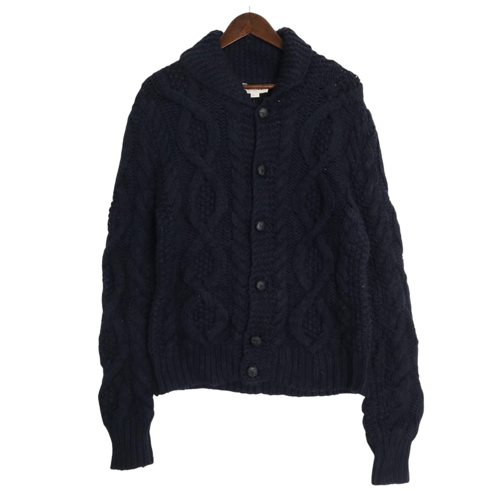 DIESEL ディーゼル ケーブルニット ショールカラーカーディガン 