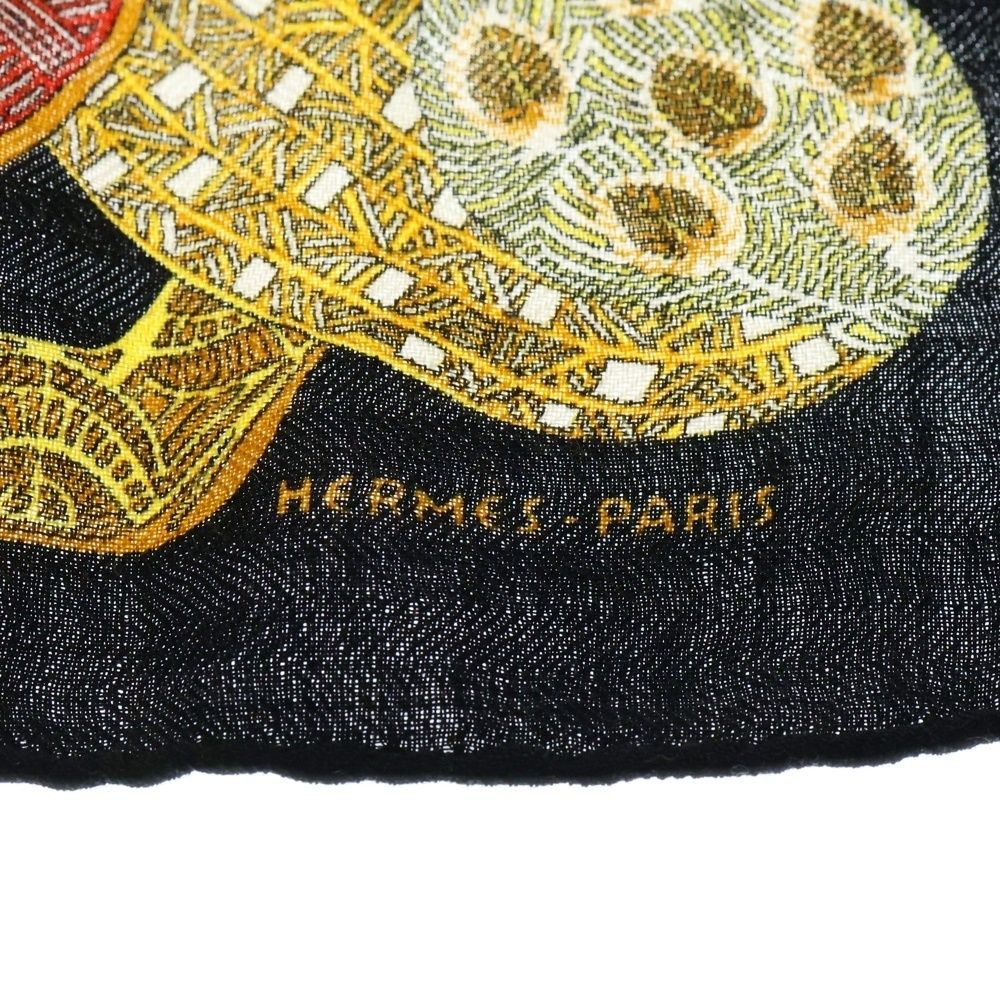 極美品✨エルメス　スカーフ　ステップ美術　プチカレ40 極美品✨エルメス スカーフ ステップ美術 プチカレ40 小物