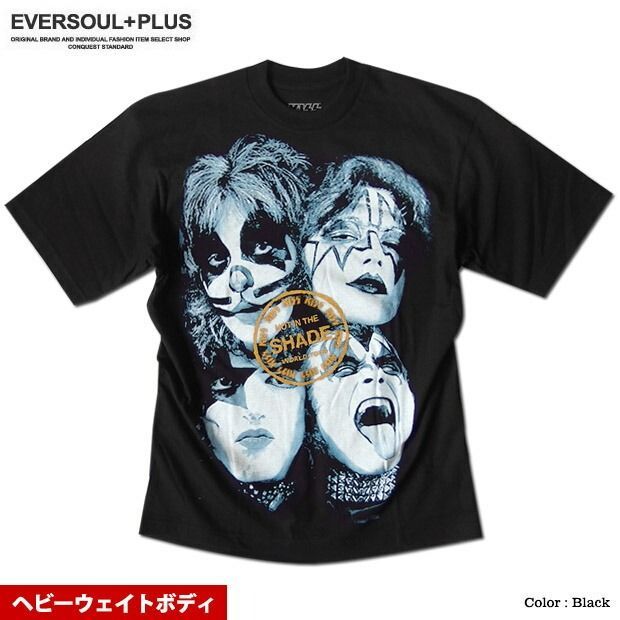 Kiss Tシャツ フェイスプリント