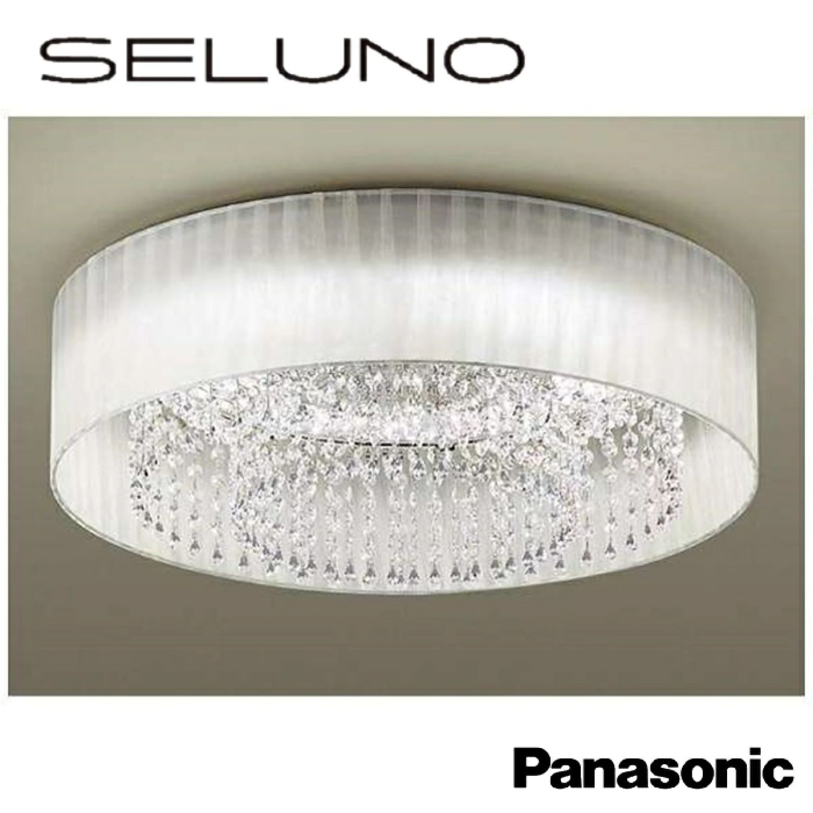 ◾︎SELUNO◾︎ 【展示美品】Panasonic(パナソニック) LED シャンデリア シーリングライト LGBZ1437 33万 c617