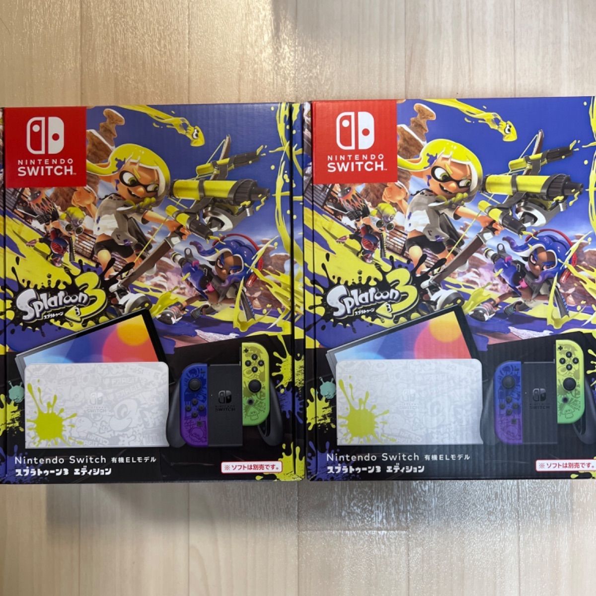 新品未開封 スプラトゥーン有機ELモデルswitch本体