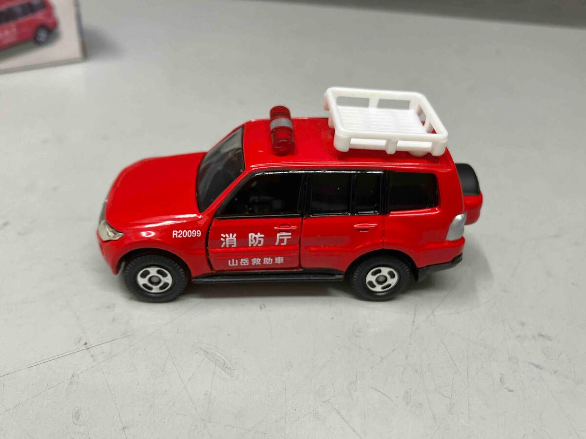 トミカ 三菱パジェロ 山岳救助車 消防車タイプコレクション Amazon.co
