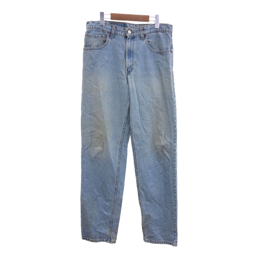 カナダ製 Levi's リーバイス 550 デニムパンツ ボトムス カジュアル ブルー (メンズ 33×34) 中古 古着 P9946