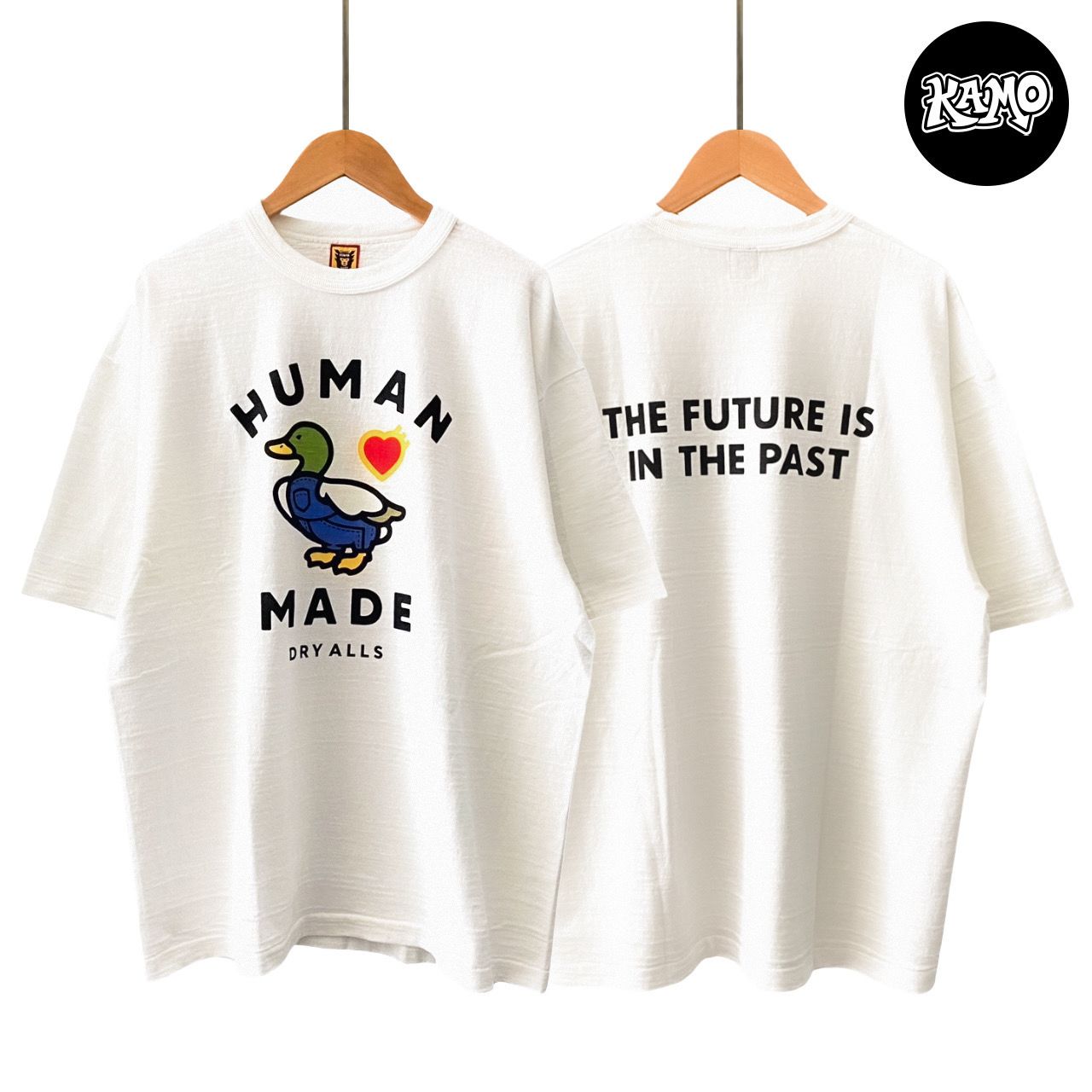 【新品未使用】HUMAN MADE KAMO Tシャツ 男女兼用 ホワイト