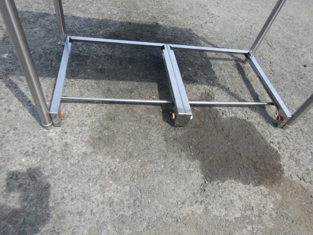 タニコー 業務用 ステンレス 作業台 ガス台 W120 D60 H80cm 厨房