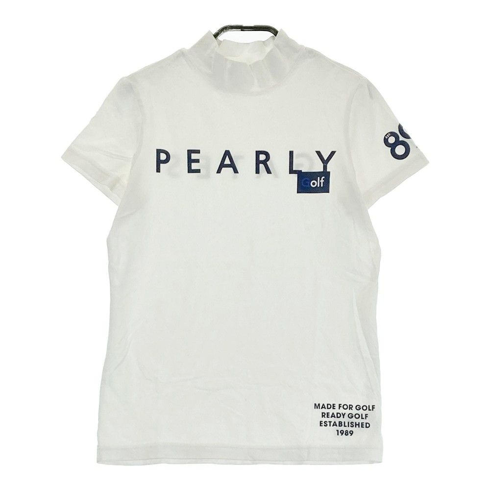 サイズ：0 PEARLY GATES パーリーゲイツ ハイネック 半袖Tシャツ