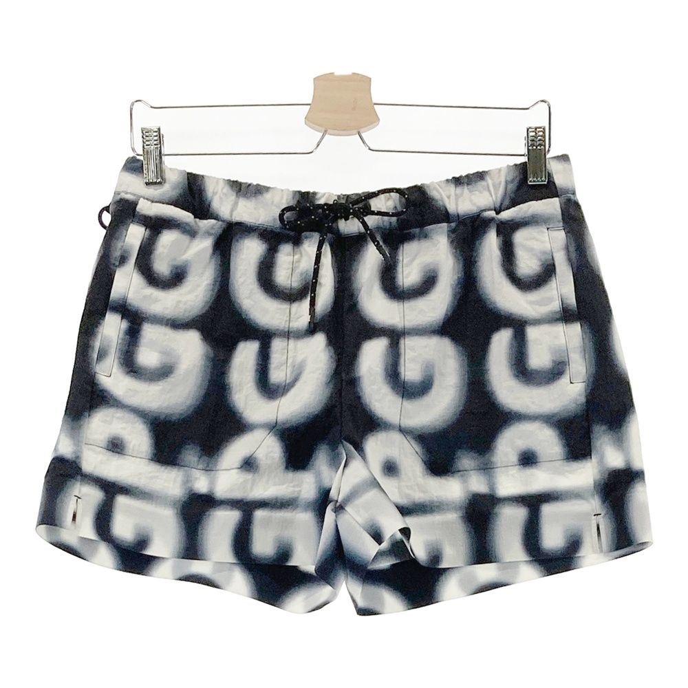 サイズ 1 PGG PEARLY GATES パーリーゲイツ 2025年モデル ナイロン ショートパンツ 総柄 ブラック系 240101438137 ゴルフウェア レディース ストスト