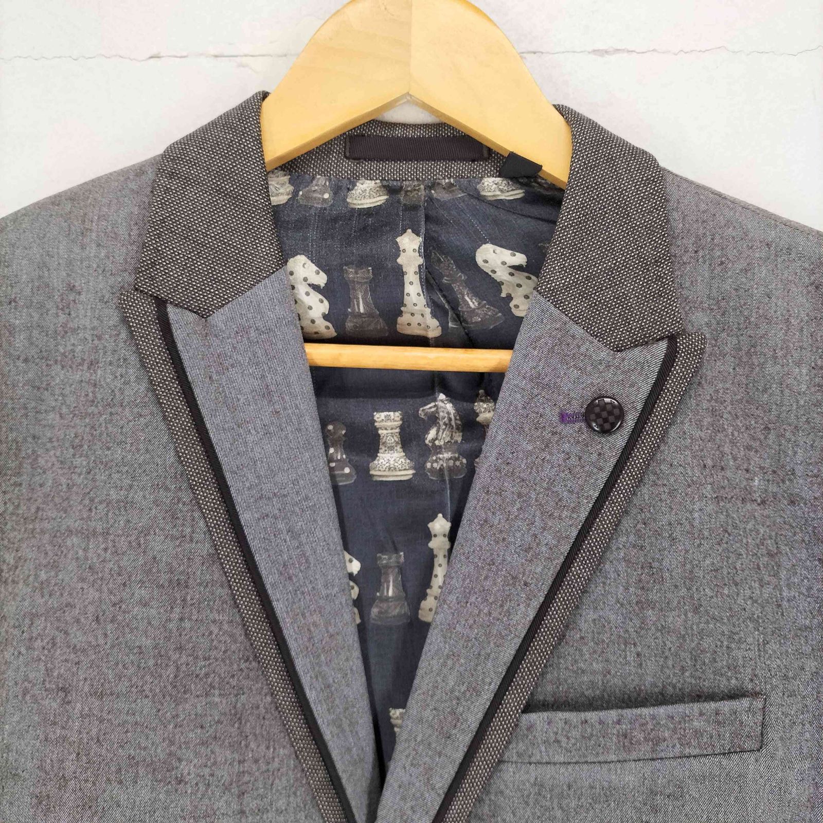 テッドベーカー TED BAKER Spotjak Contrast Lapel Blazer 裏地