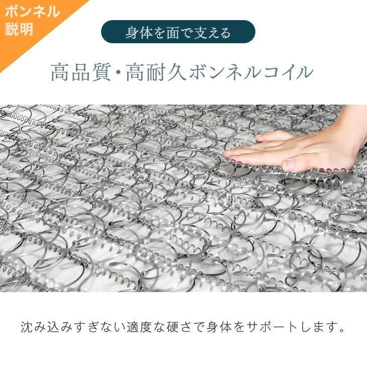 高反発20mm マットレス付き