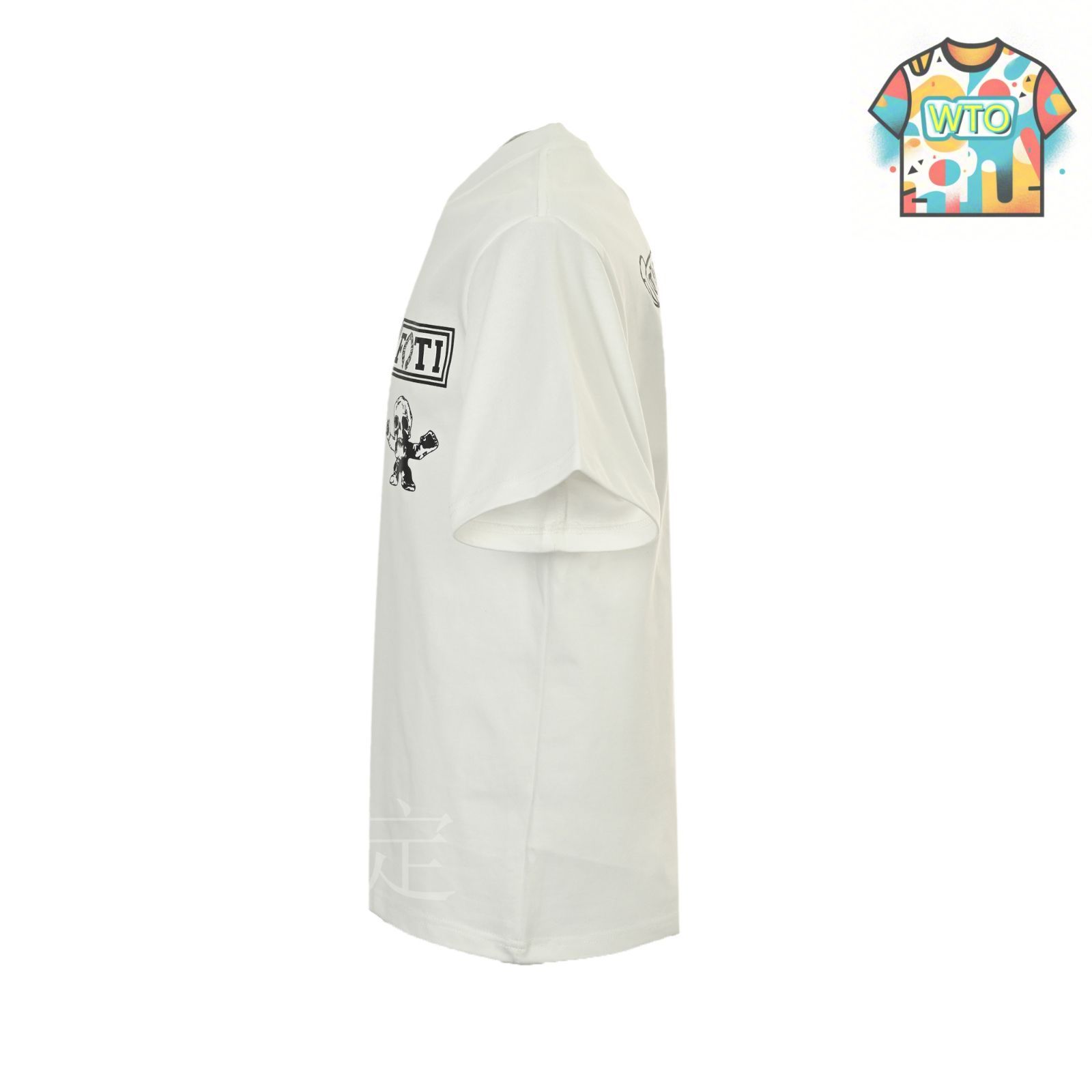 希少コラボ品◆Chrome Hearts × Foti Multi Tシャツ ホワイト Chrome Hearts White Multicolor Foti Logo T-Shirt – Savonches